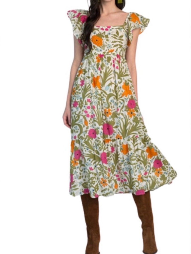 Olivia James The Label Floral Dress